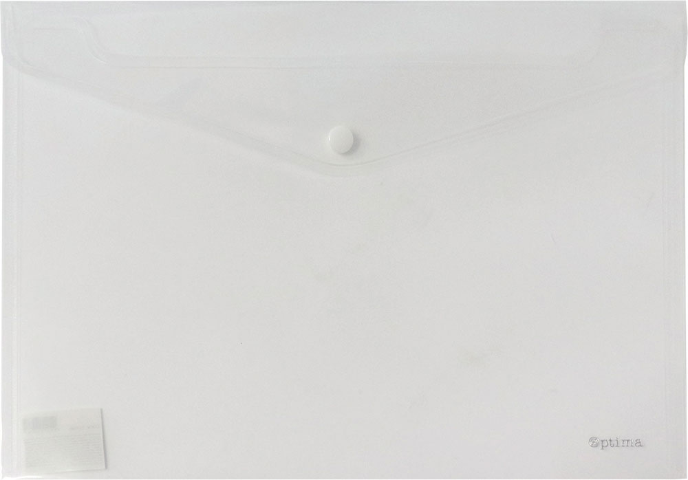 231470-EC Mapa s drukerom A4 OPTIMA transparent bijela 20369A P12/480/960