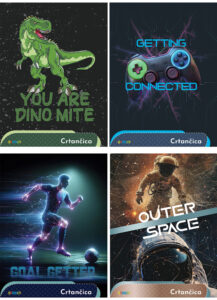 232053-EC Bilježnica Crtančica STREET GOLD MIX DEČKI P20/160