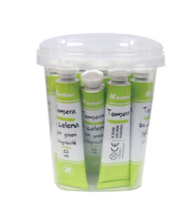 232148-EC Tempera 12 ml KARBON 15/1 u plastičnoj kantici svijetlo zelena P15/360
