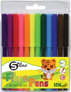 232349-EC Flomasteri 12/1 S-LINE pvc etui bls P24/240