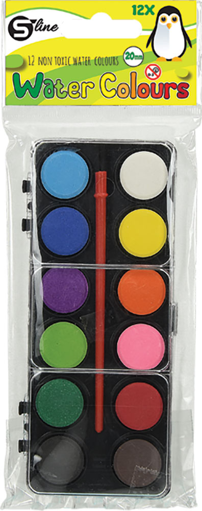 232356-EC Boje vodene fi22 12/1 u PVC kutiji + kist S LINE P24/288