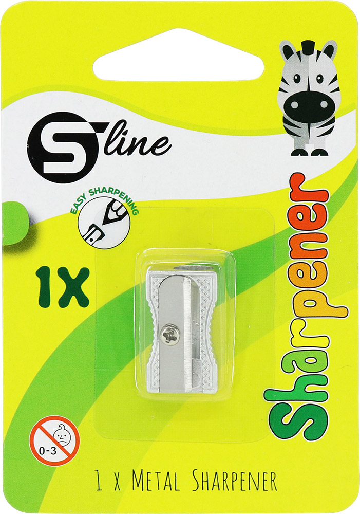 232359-EC Šiljilo metalno S-LINE 1 rupa koso alum.blister P24/288