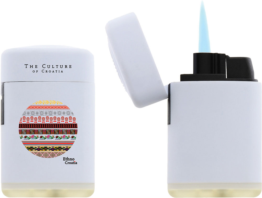 232415-EC Upaljač JET Ethno Croatia mix motiva bijeli P5/25/500