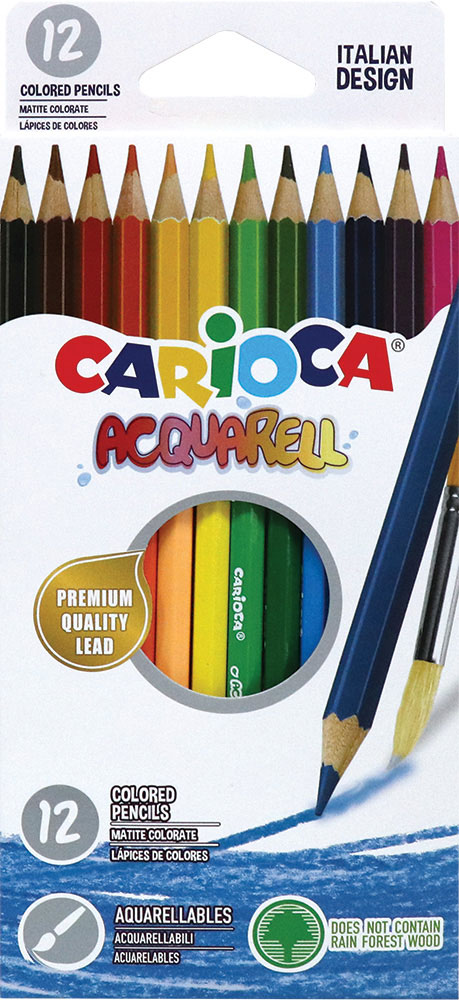 232456-EC Boje drvene 12/1 duge CARIOCA ACQUARELL42857 bls P12/72