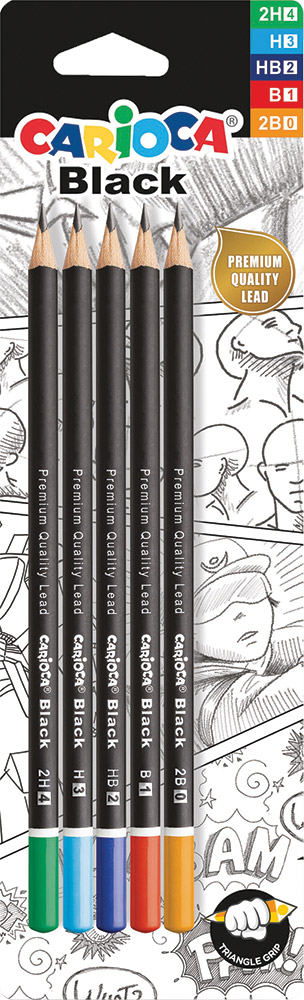 232462-EC Ol.graf. 2H,H,HB,B,2B CARIOCA BLACK 42932 bls P12/72