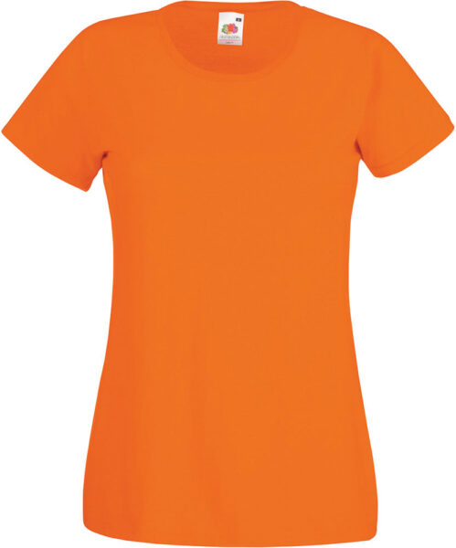 232760-EC Majica FOL T-shirt KR Lady-fit Valeuw. new 165g narančasta XS P72