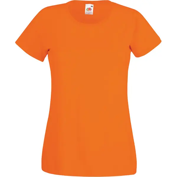 232761-EC Majica FOL T-shirt KR Lady-fit Valeuw. new 165g narančasta 2XL P72