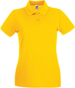 232803-EC Majica FOL Polo ženska Lady-fit Premium žuta XL P36 NETTO