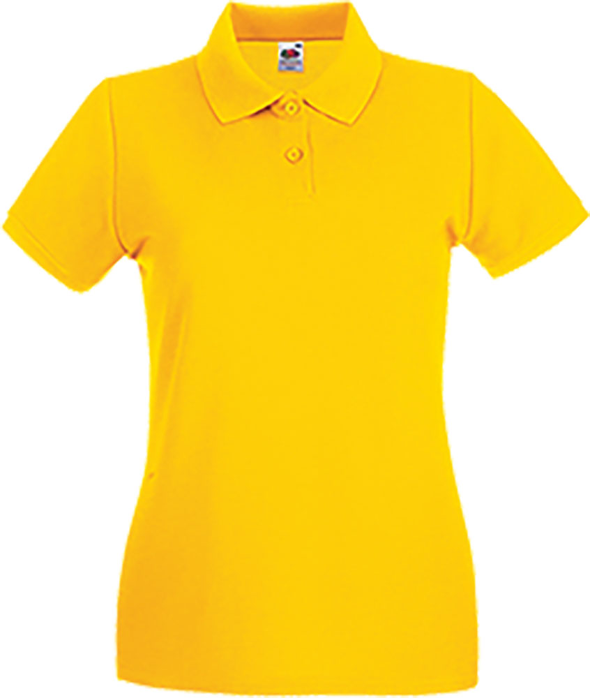 232803-EC Majica FOL Polo ženska Lady-fit Premium žuta XL P36 NETTO