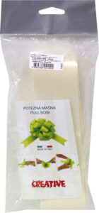 232925-EC Mašna potezna 50mm mat krem, 2 kom, bls P50/100 NETTO