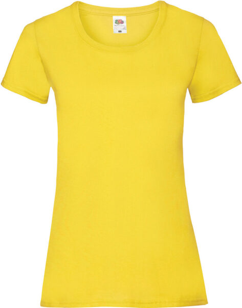 232987-EC Majica FOL T-shirt KR Lady-fit Valeuw. new 165g žuta intenzivna S P72