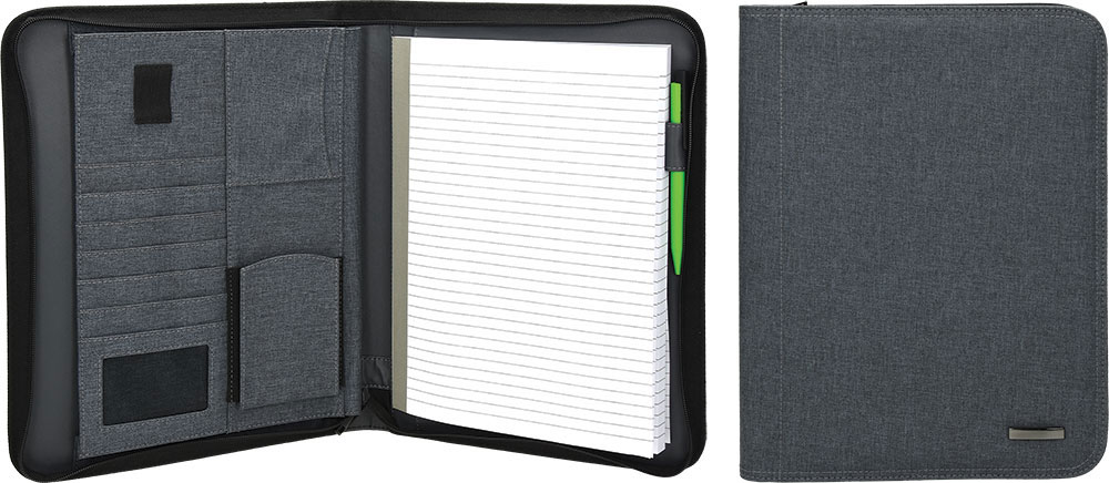 233326-EC Mapa poslovna Vaasa A4, siva, 80-listni papirni blok 34x26x4 cm P20