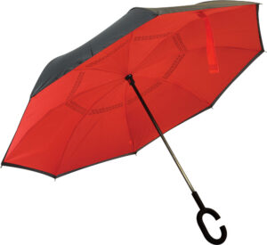 233355-EC Kišobran Reverse crveni, vjetrootporan P10/30