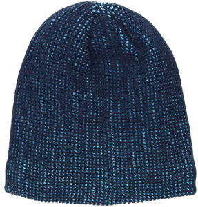 233636-EC Kapa pletena Nepal melange plava