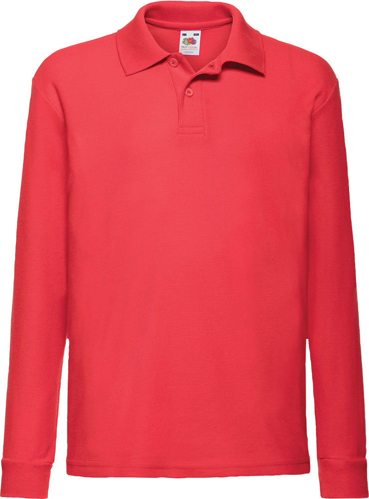 233714-EC Majica FOL dj. Polo 65/35 DR 180g crvena 5/6  P36 NETTO