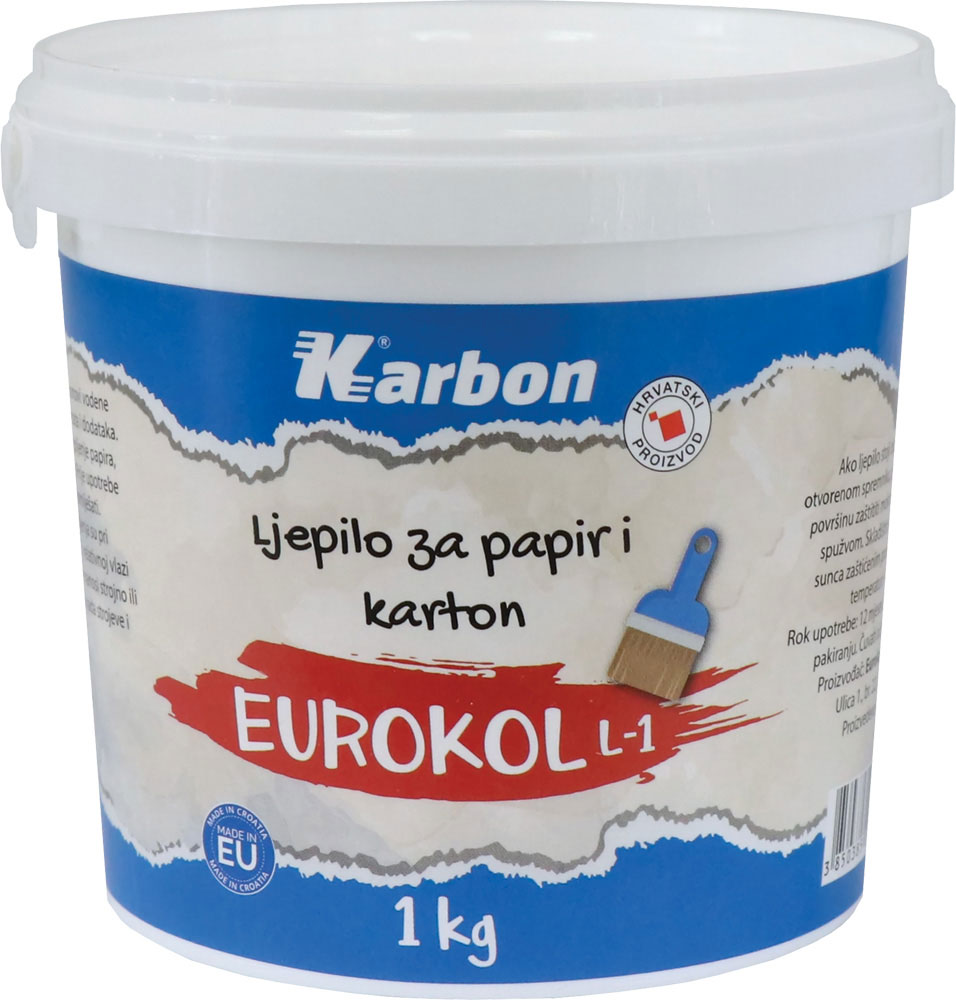 233995-EC Ljepilo EUROKOL L-1 1kg P12