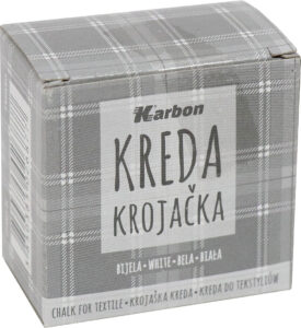234065-EC Kreda krojačka bijela KARBON kutija 5 kom P1/10/130-nova