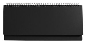 234373-EC Planer stolni spiralni BRISTOL 52 tjedna, 128 str., 30x14 crni P50 OG 2026