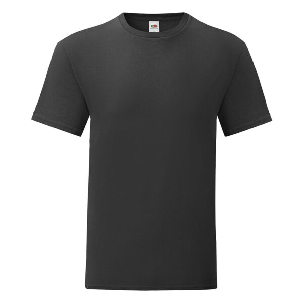 234596-EC Majica FOL T-shirt KR ICONIC Ringspun 150g crna 3XL P36