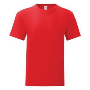 234597-EC Majica FOL T-shirt KR ICONIC Ringspun 150g crvena S P72