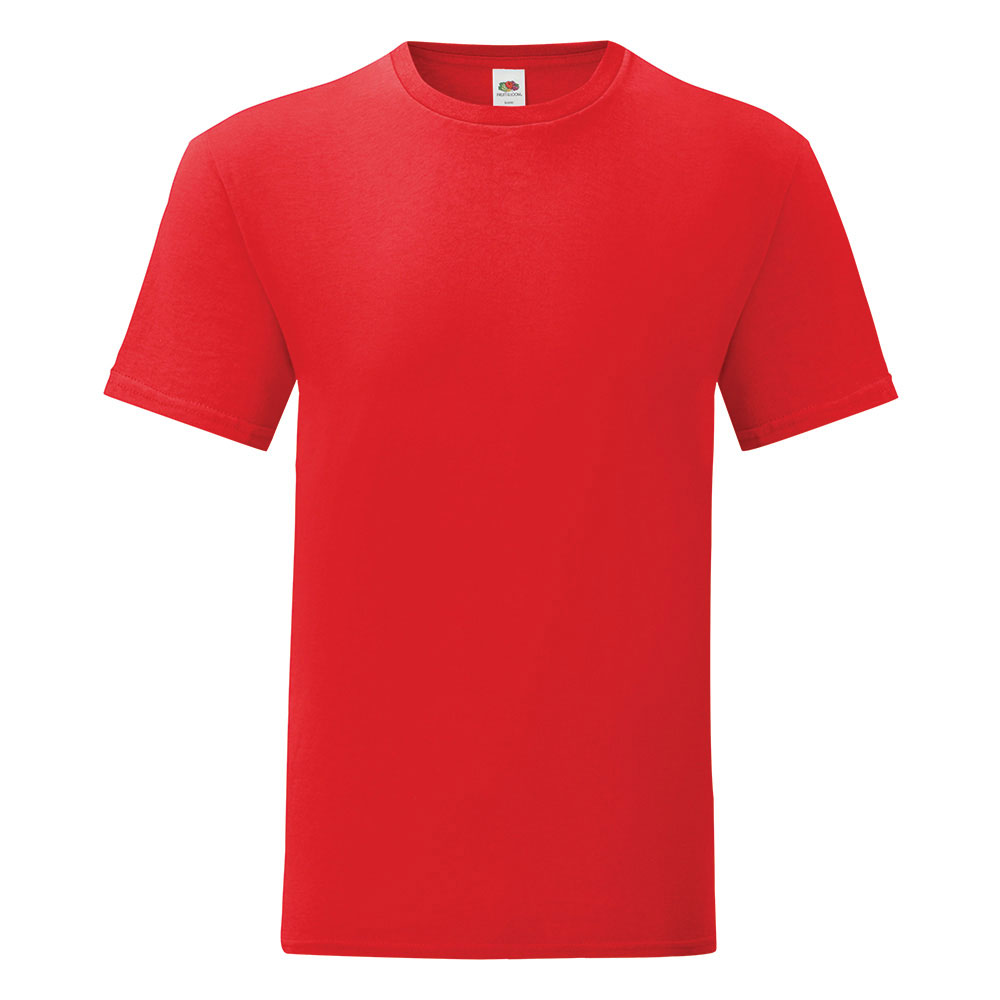 234599-EC Majica FOL T-shirt KR ICONIC Ringspun 150g crvena L P72