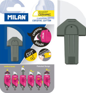 234866-EC Keramički nožić za skalpel MILAN CAPSULE BWM10337 blister P12/96