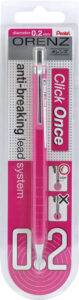 234908-EC Ol.teh. 0,2 PENTEL Orenz XPP502-P roza bls P10