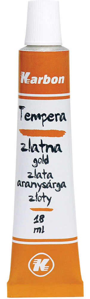 235248-EC Tempera 10/1 18ml KARBON ZLATNA alu tuba kartonska kutija P10/280