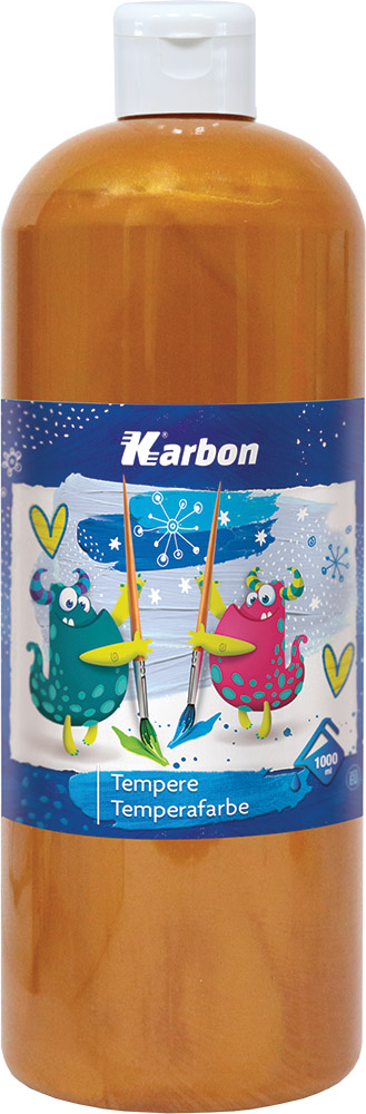 235261-EC Tempera 1000ml boca KARBON zlatna P12