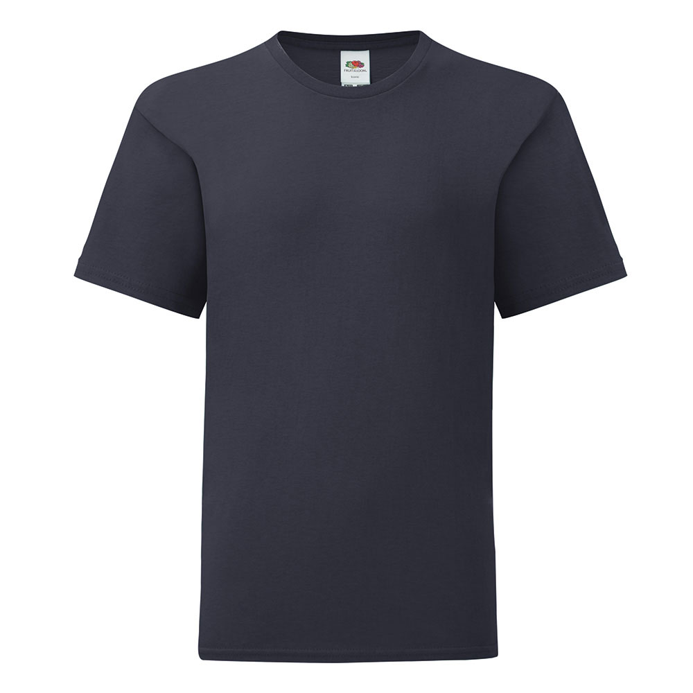 235309-EC Majica FOL dj. ICONIC Ringspun T KR 150g t.plava d.navy 3/4 P72