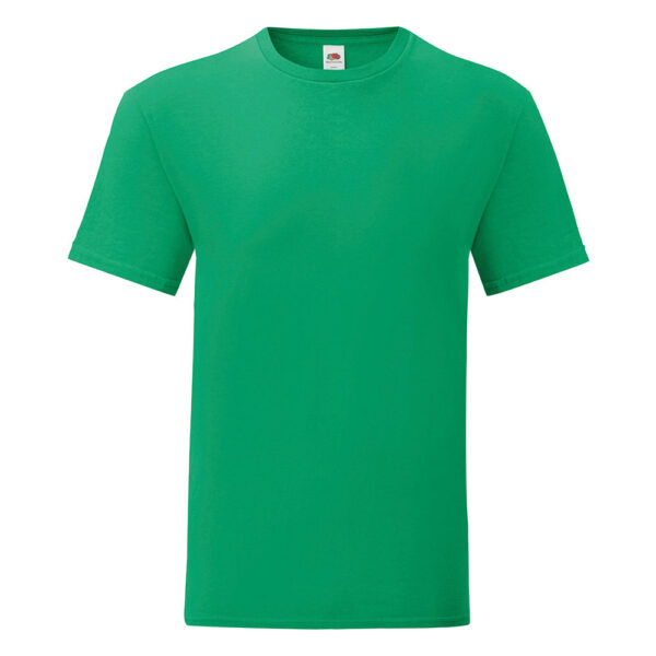 235320-EC Majica FOL T-shirt KR ICONIC Ringspun 150g kelly g. zelena S P72 NETTO