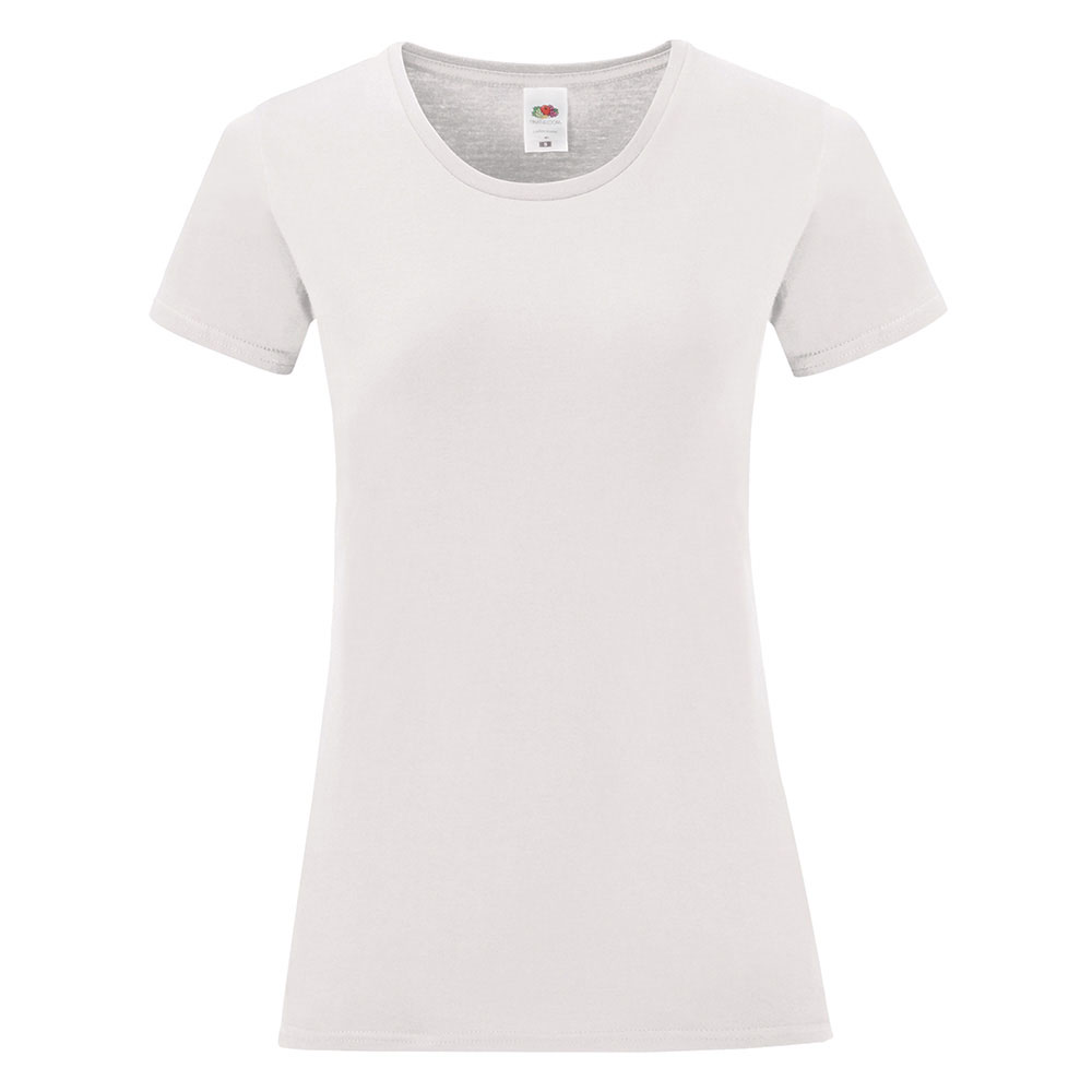 235342-EC Majica FOL T-shirt KR Ladies ICONIC 145g bijela XL P72