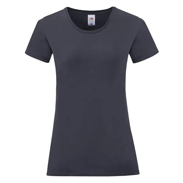 235402-EC Majica FOL T-shirt KR Ladies ICONIC 150g t.plava M P72