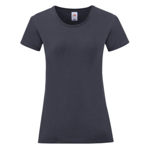 235403-EC Majica FOL T-shirt KR Ladies ICONIC 150g t.plava L P72