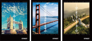 235638-EC Bilježnica A4/K Street BRIDGES 50L 65762 P10/60 NETTO