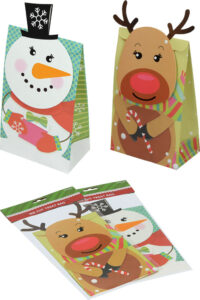 235660-EC Vrećica S božićna papirna bez ručki dječja 13x21,5x8cm 75055 P12/576 NETTO