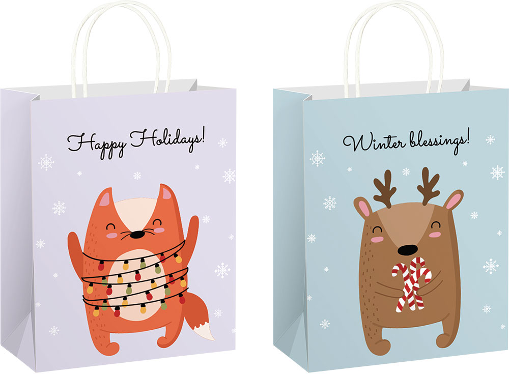 235663-EC Vrećica M natron božićna 25x22x10 cm 75058 P 12/288