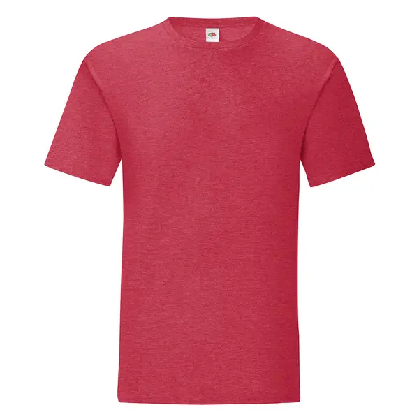235885-EC Majica FOL T-shirt KR ICONIC Ringspun 150g HD crvena S P72