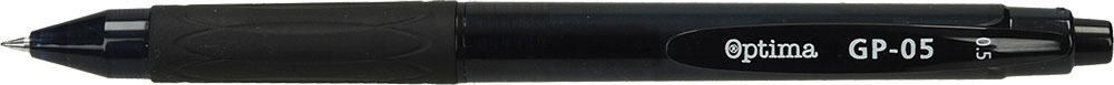 236118-EC Gel pen 0,5 OPTIMA GP-05 crna 120916 P12/144/864