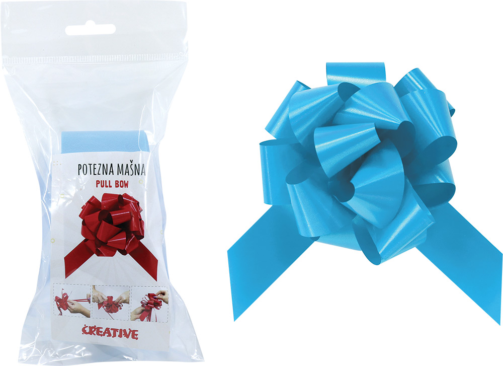 236704-EC Mašna potezna 50mm mat svjetlo plava 2 kom bls P2/1