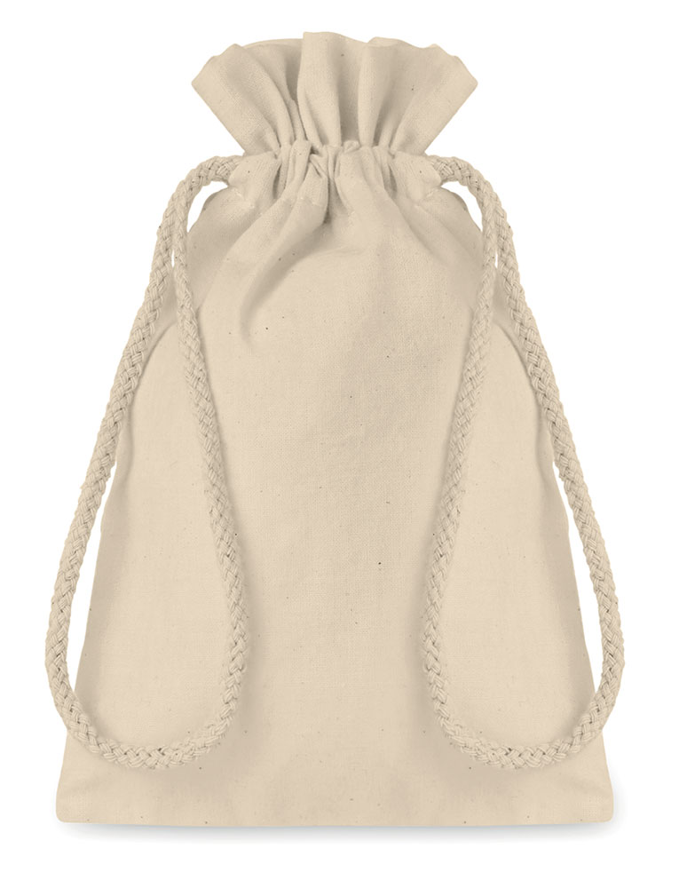 236771-EC Torbica pamučna s vezicom pamučna Cotton Small natur 14x22 cm, 105g/m2 P1/400