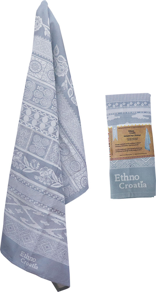 236994-EC Kuhinjska krpa Ethno Croatia SILVER P120