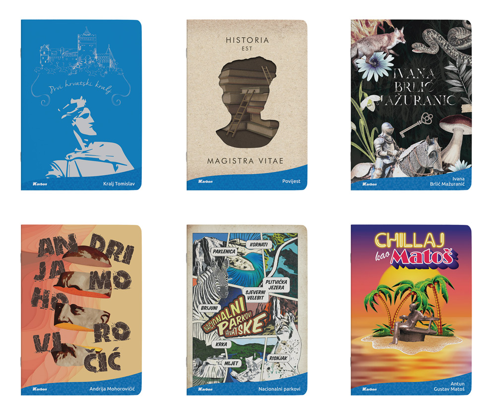 237066-EC Bilježnica A4/D KARBON s memom 42L, P10/60