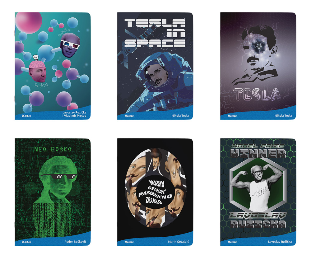 237070-EC Bilježnica A4/K KARBON s memom 42L, P10/60