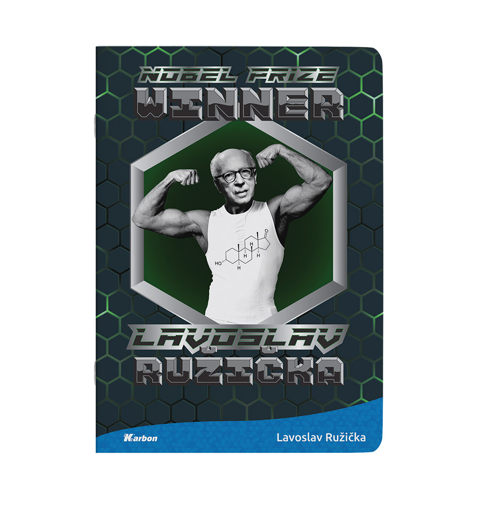 237070-EC Bilježnica A4/K KARBON s memom 42L, P10/60