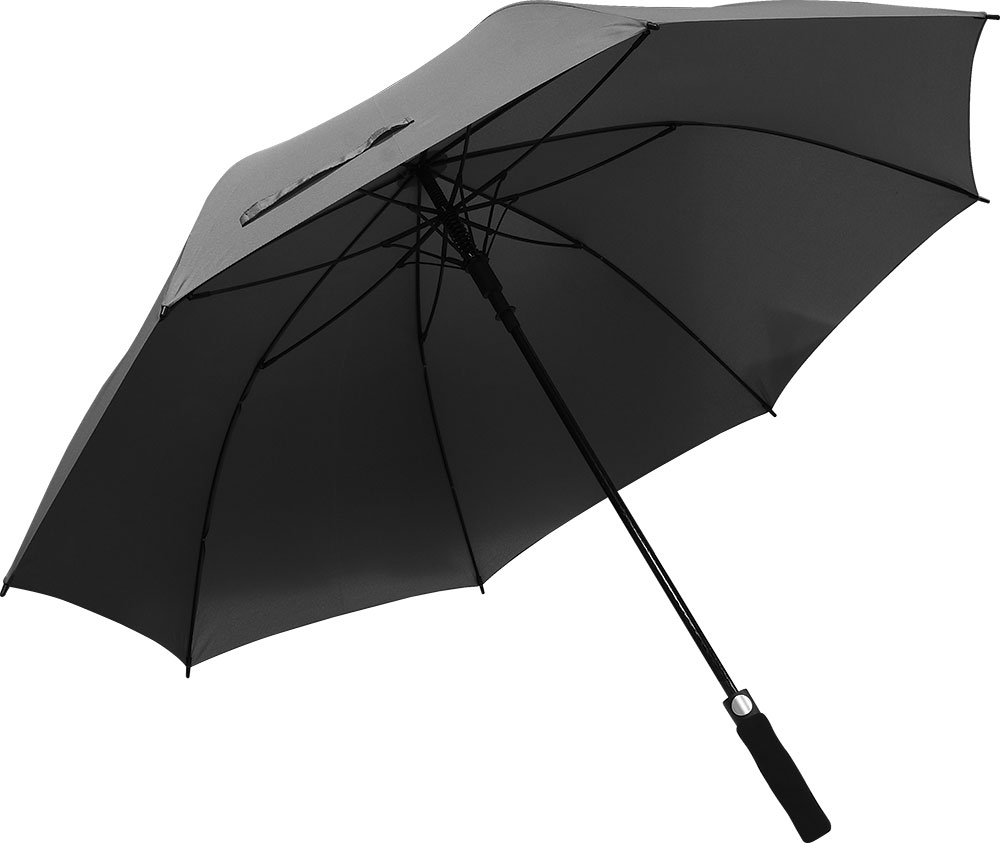 237576-EC Kišobran Orion golf autom. crni 8-panelni P12/48