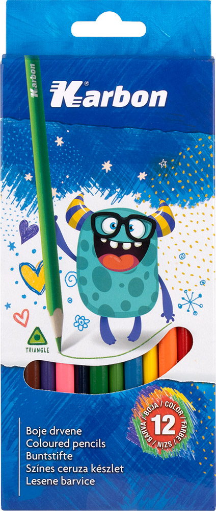 237935-EC Boje drvene 12/1 trobridne KARBON P30/180