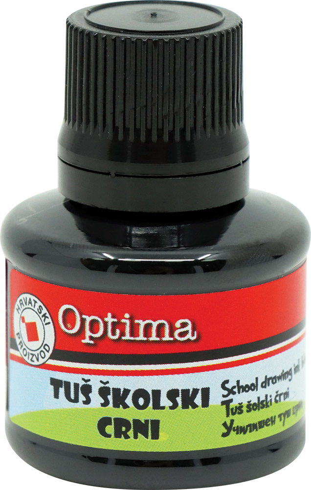 237983-EC Tuš školski 20ml. crni OPTIMA P10