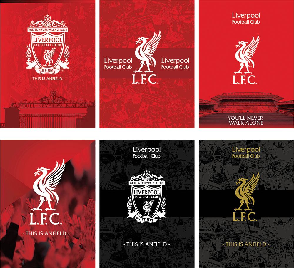 238026-EC Bilježnica A4/B Liverpool 54L 63402 P10/60 NETTO