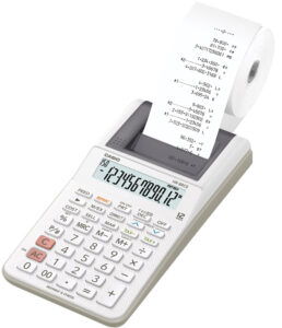 238066-EC Računski stroj CASIO HR-8 RCE bijeli KARTON PAK. P10